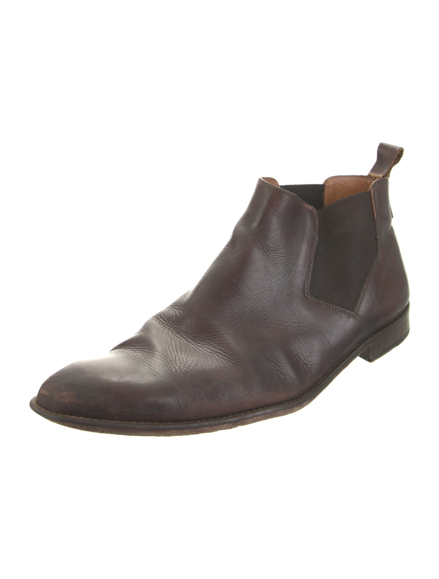 John Varvatos Leather Chelsea Boots