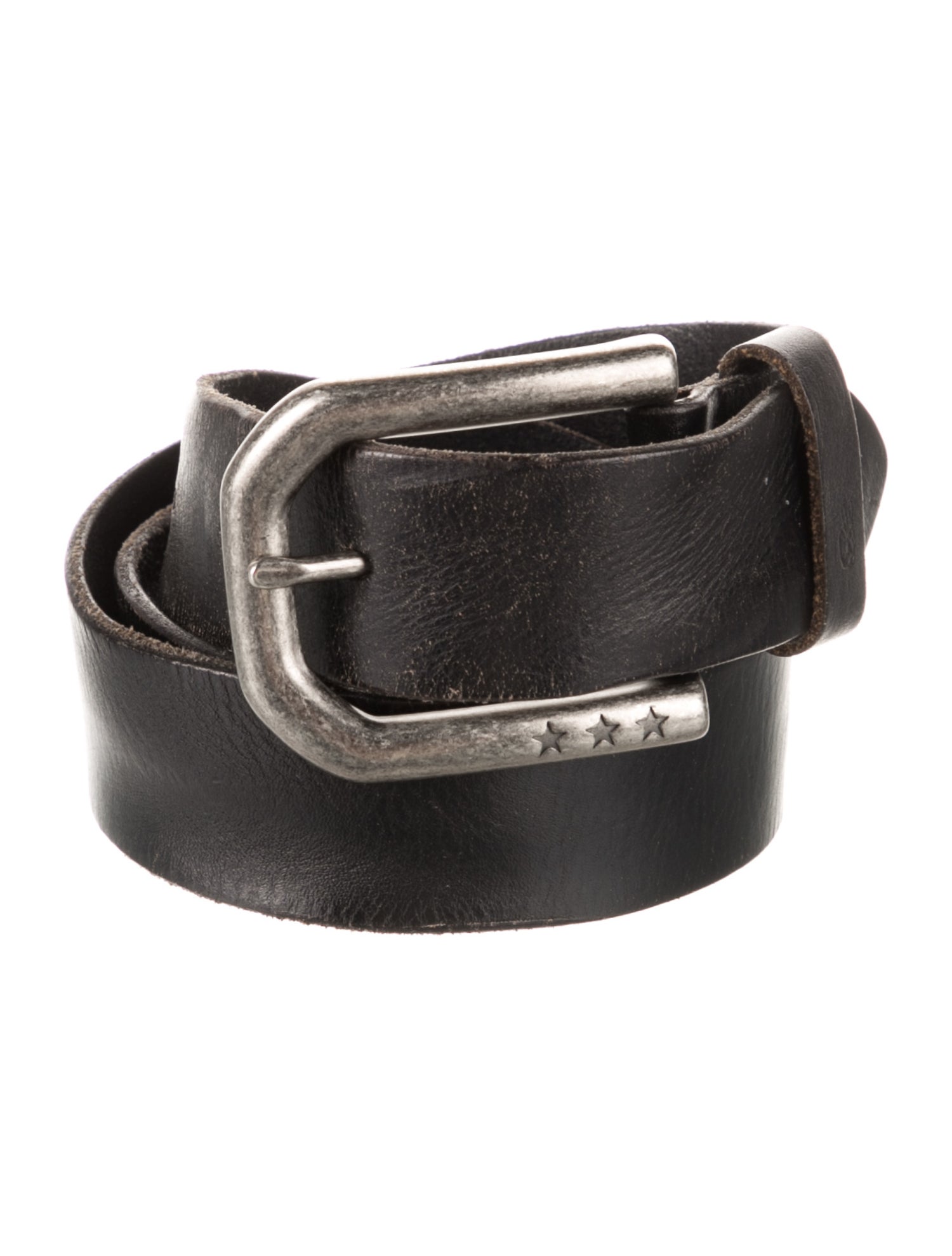 John Varvatos Leather Waist Belt
