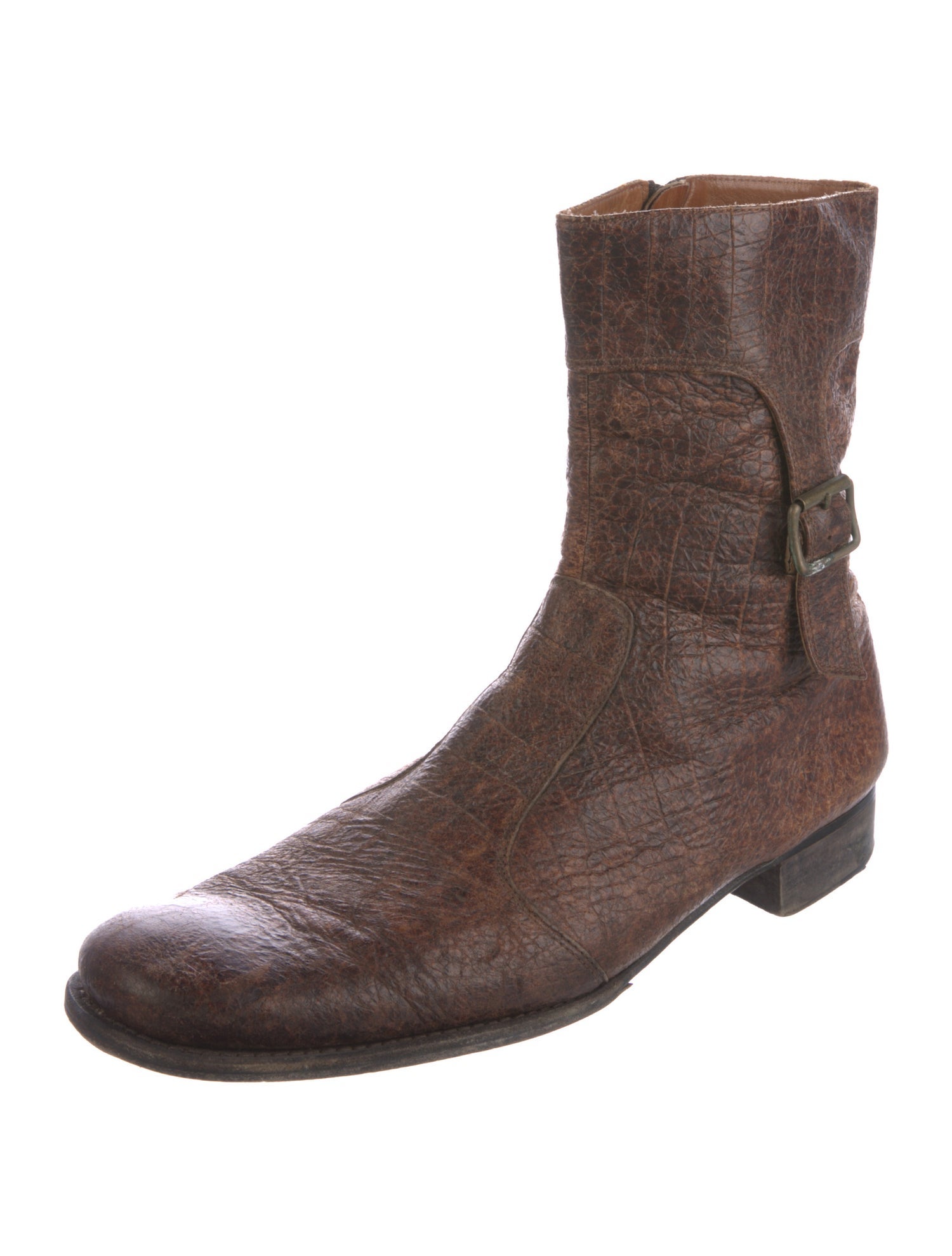 John Varvatos Leather Boots