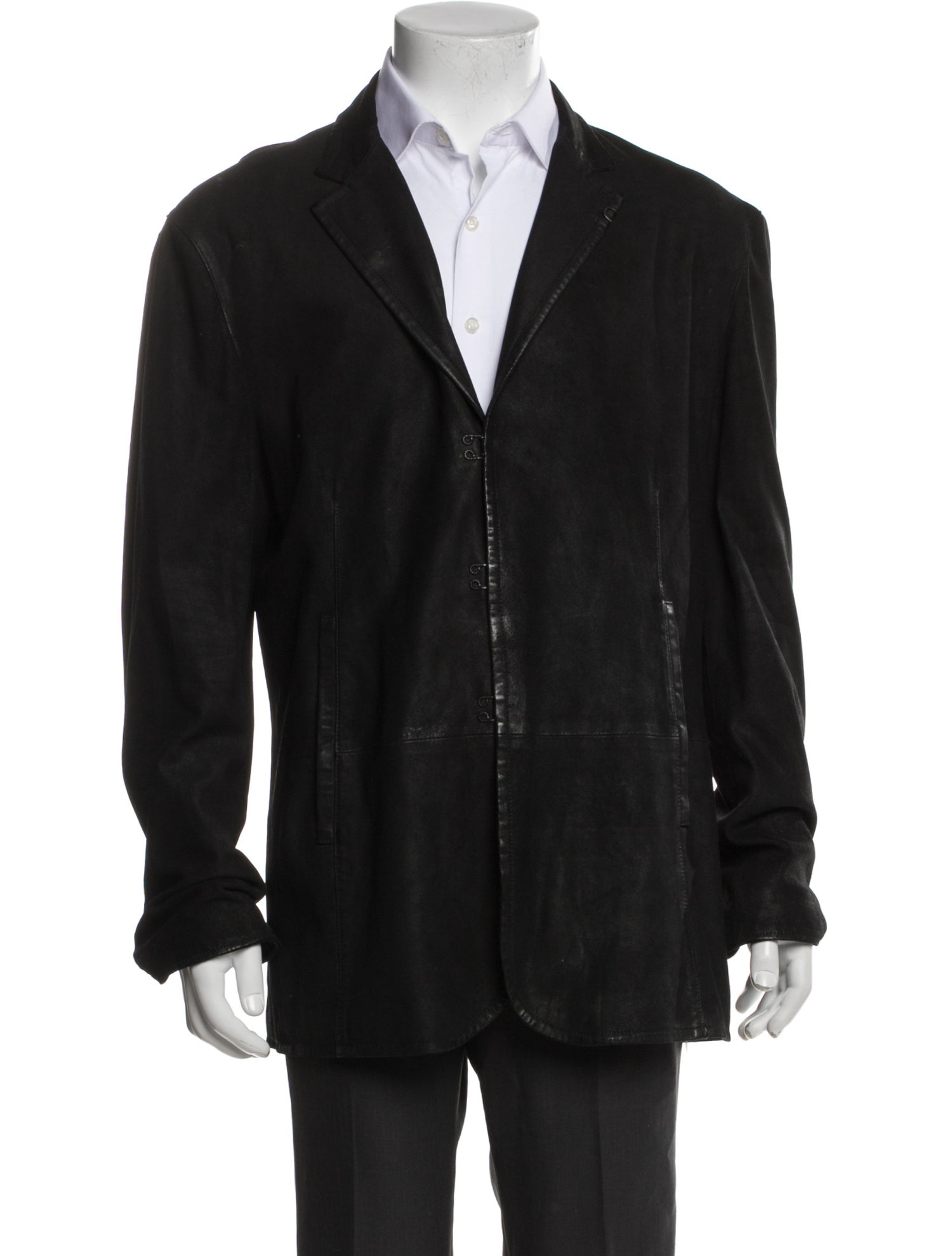 John Varvatos Goat Leather Jacket