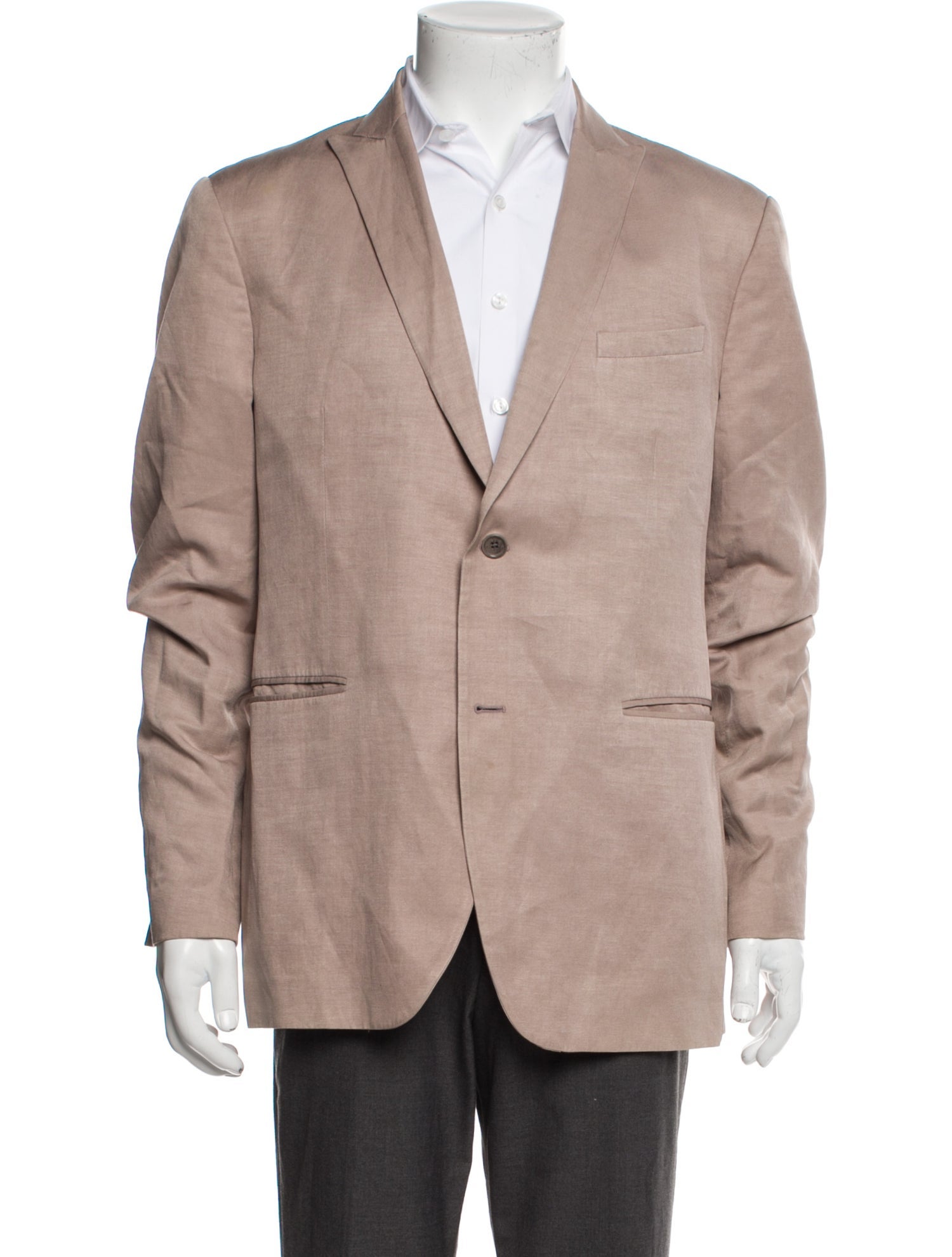 John Varvatos Linen Utility Jacket