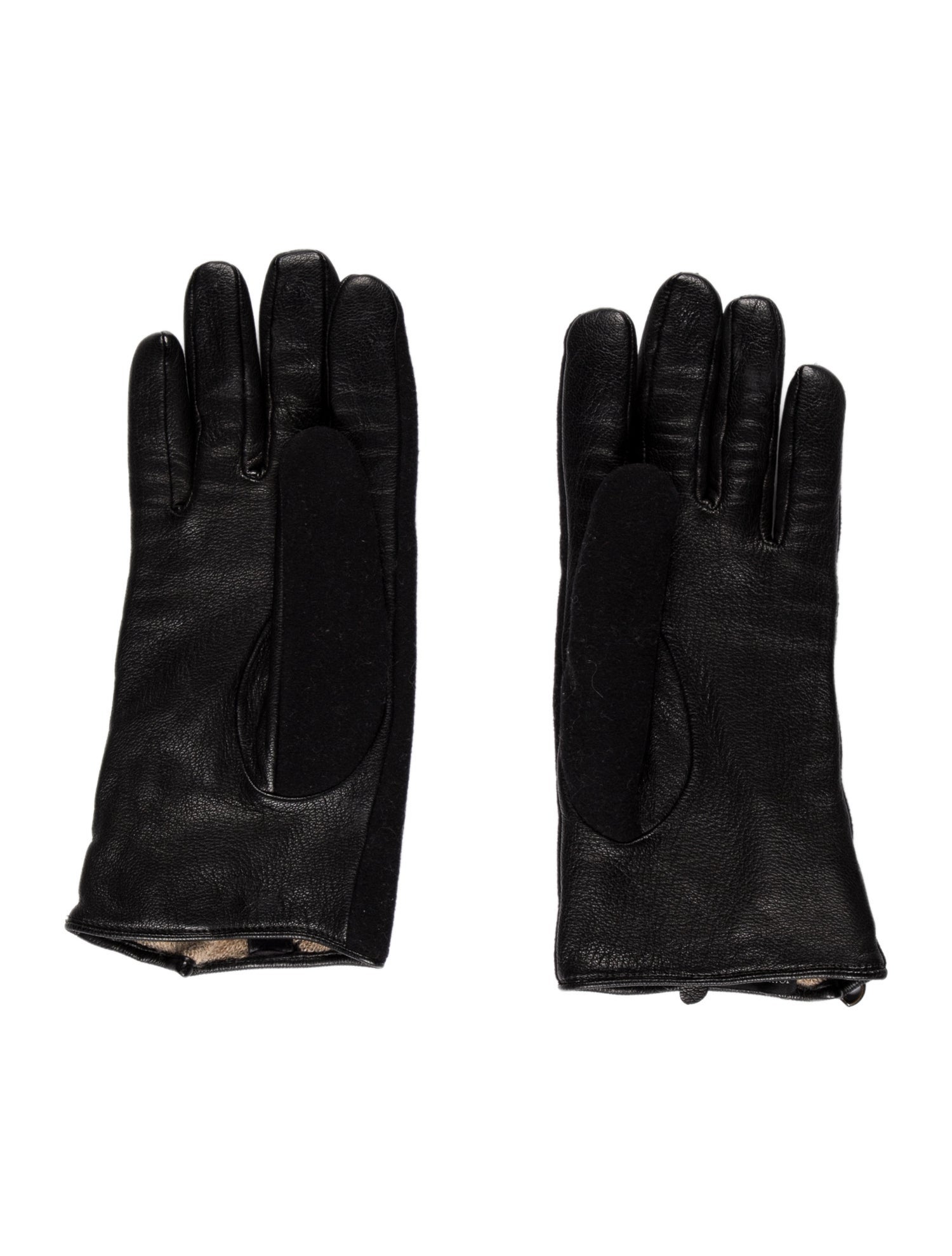 John Varvatos Leather Solid Glove's