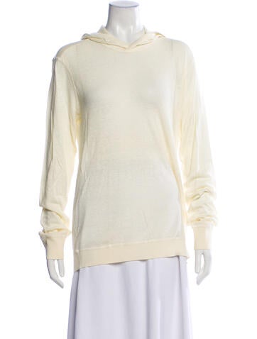 Pre-owned John Varvatos Linen Crew Neck Sweater W/ Tags In Neutral