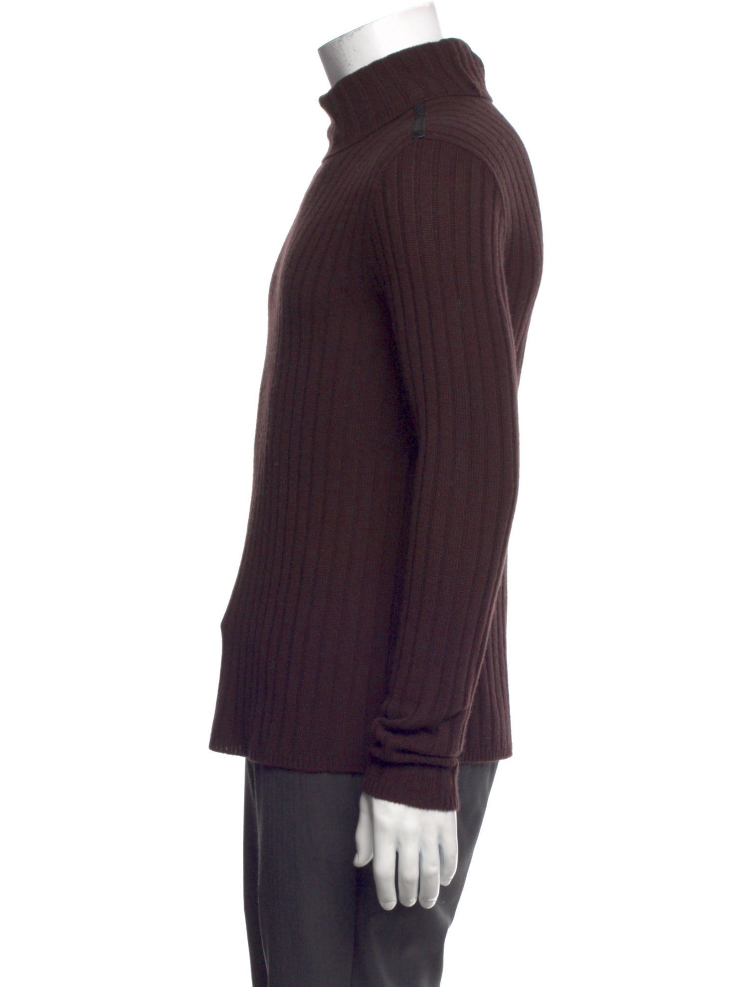John Varvatos Merino Wool Turtleneck Pullover