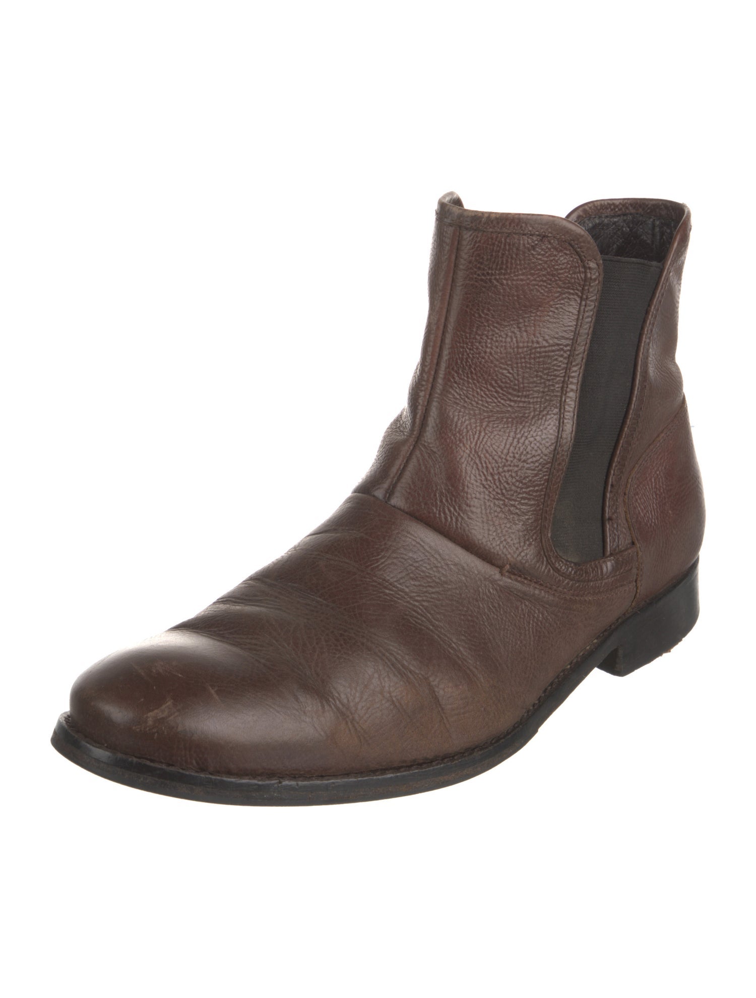 John Varvatos Leather Chelsea Boots