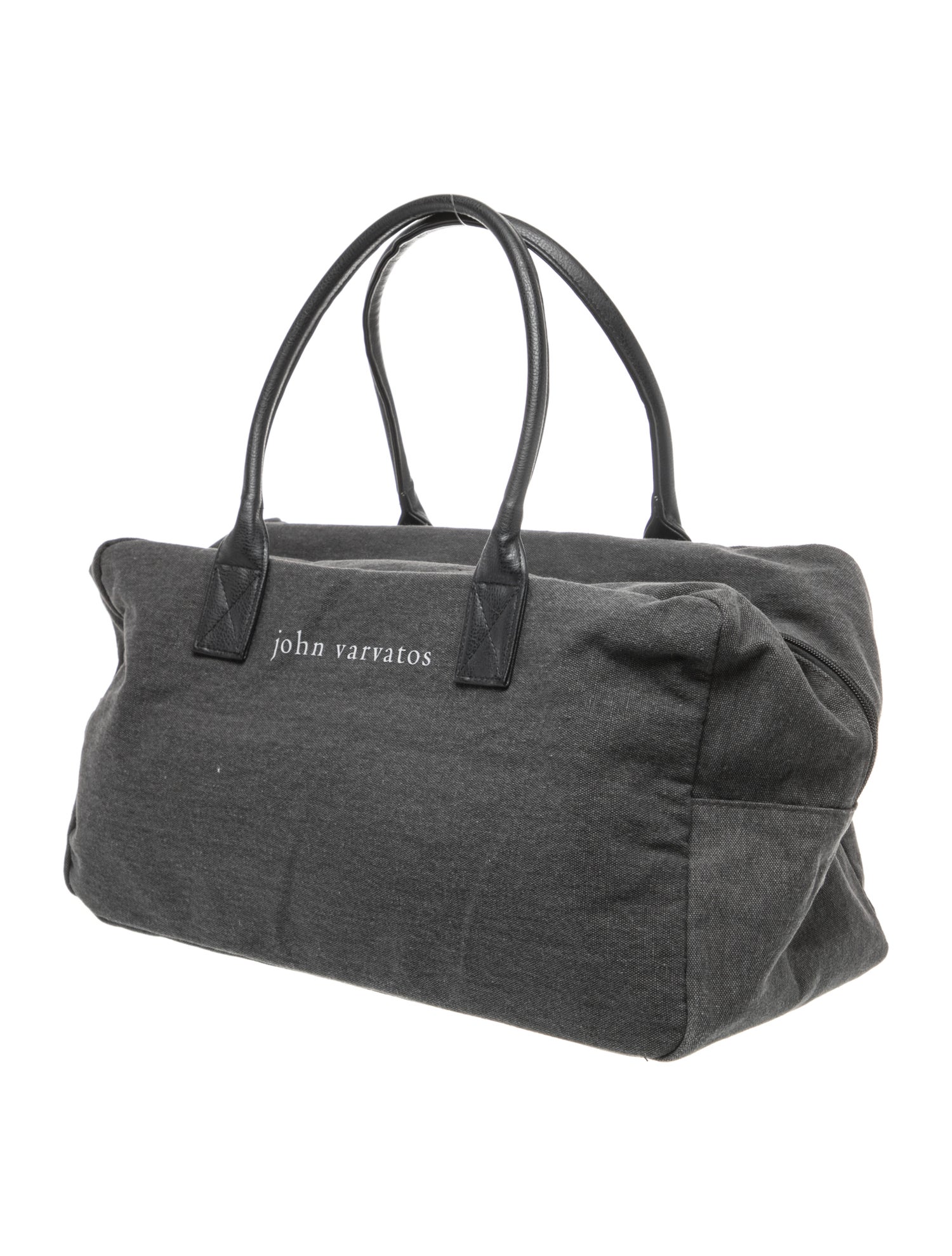 John Varvatos Canvas Weekender Bag