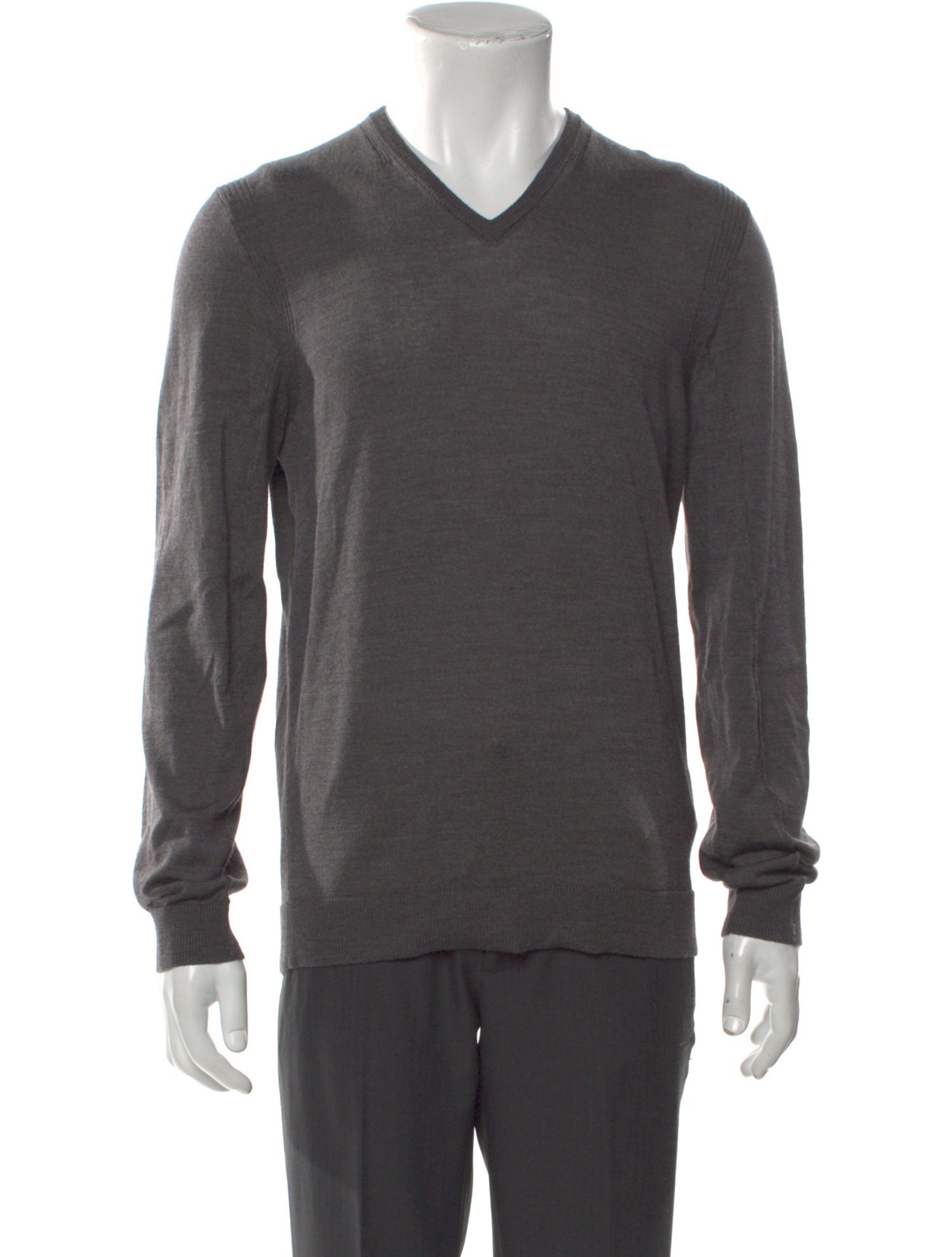 John Varvatos Wool V-Neck Pullover