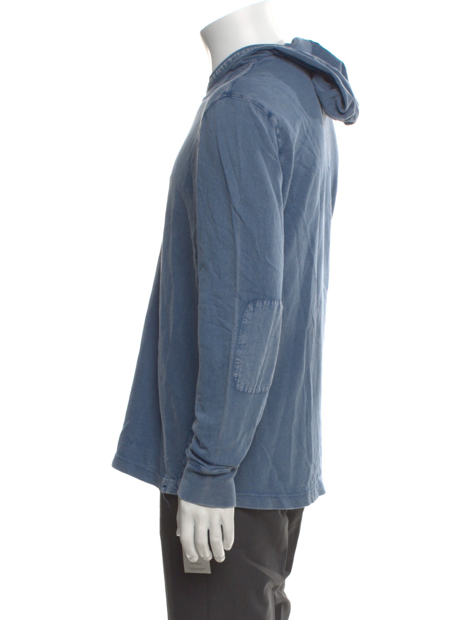 John Varvatos Mock Neck Long Sleeve Hoodie