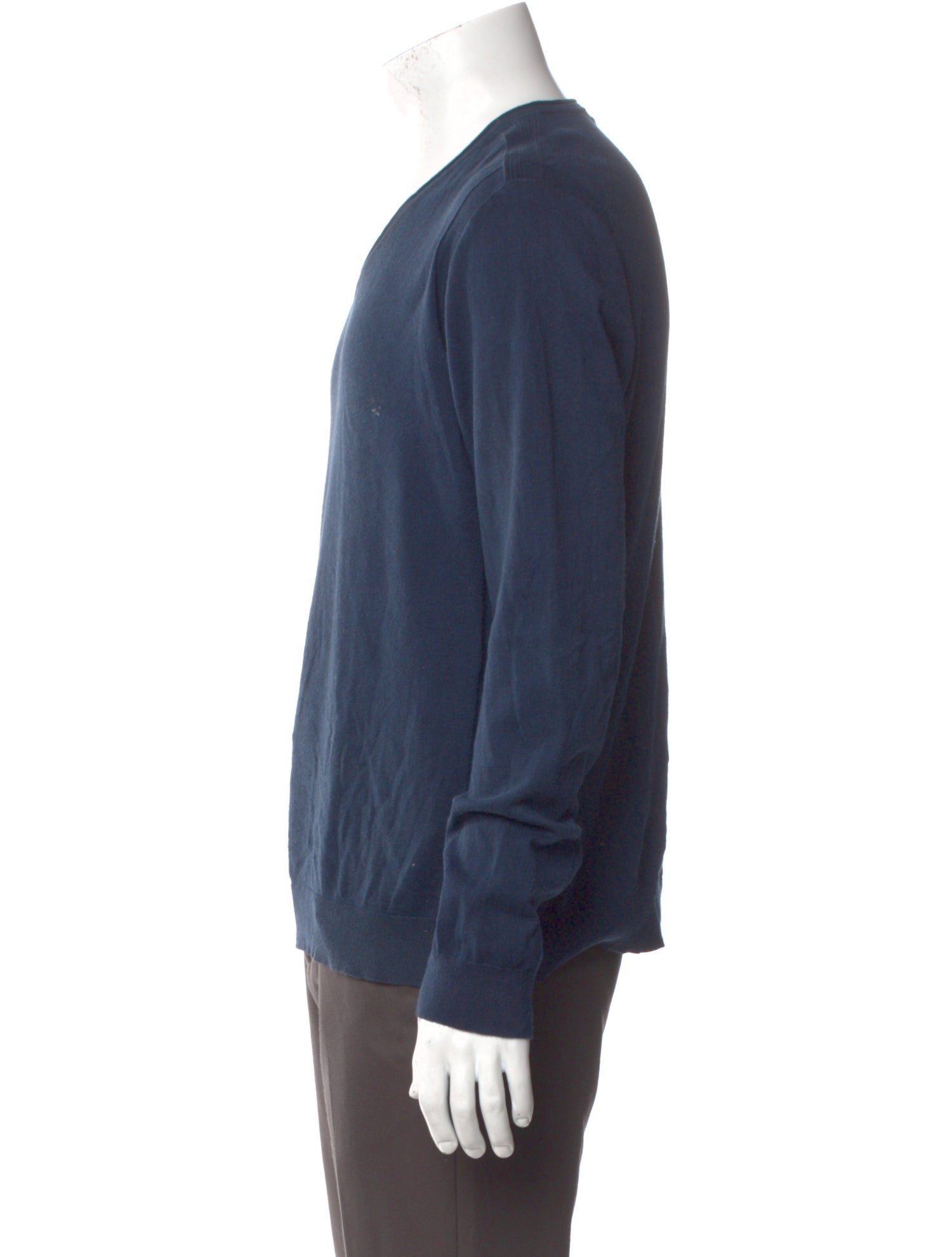 John Varvatos V-Neck Long Sleeve Pullover
