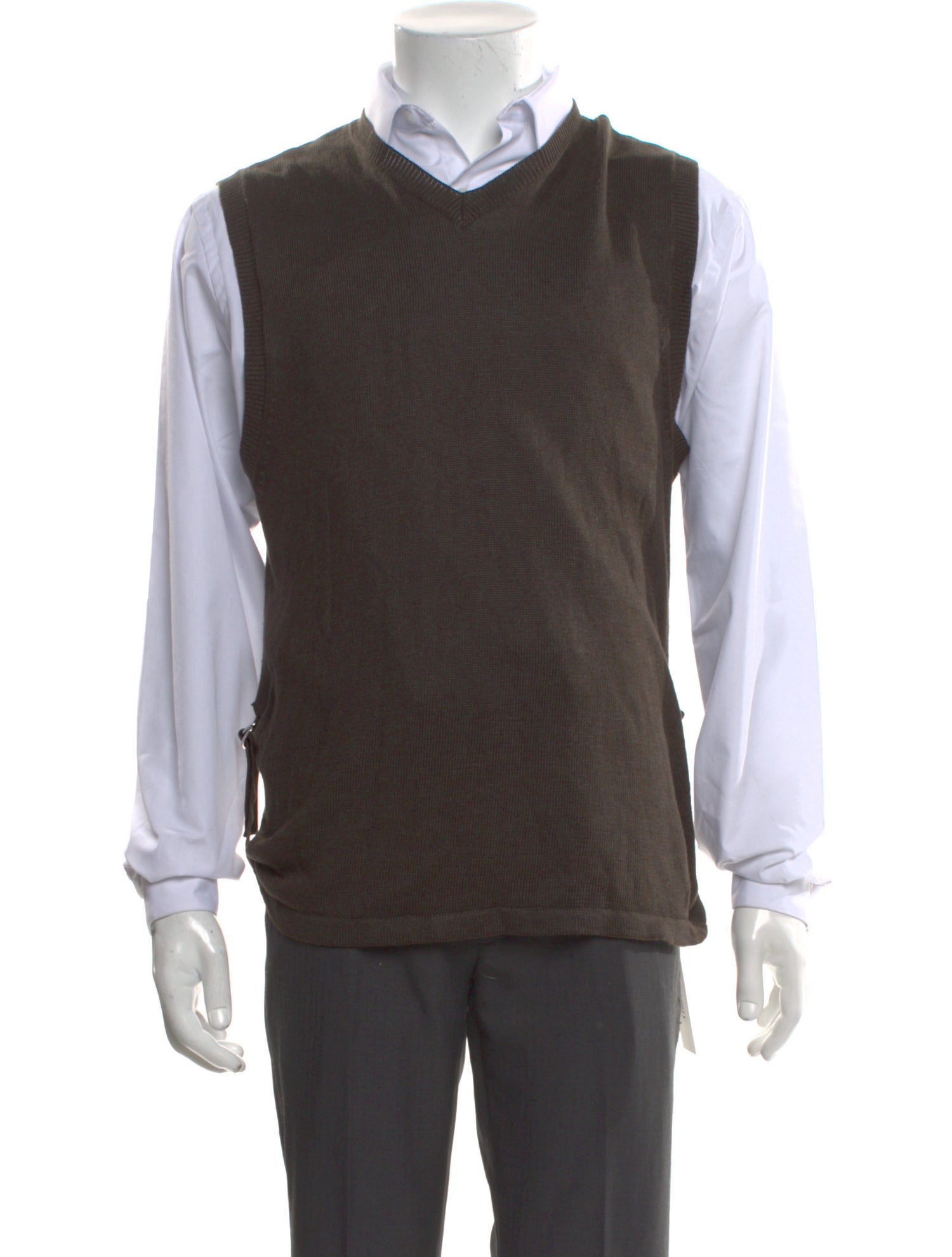 John Varvatos V-Neck Sleeveless Sweater Vest