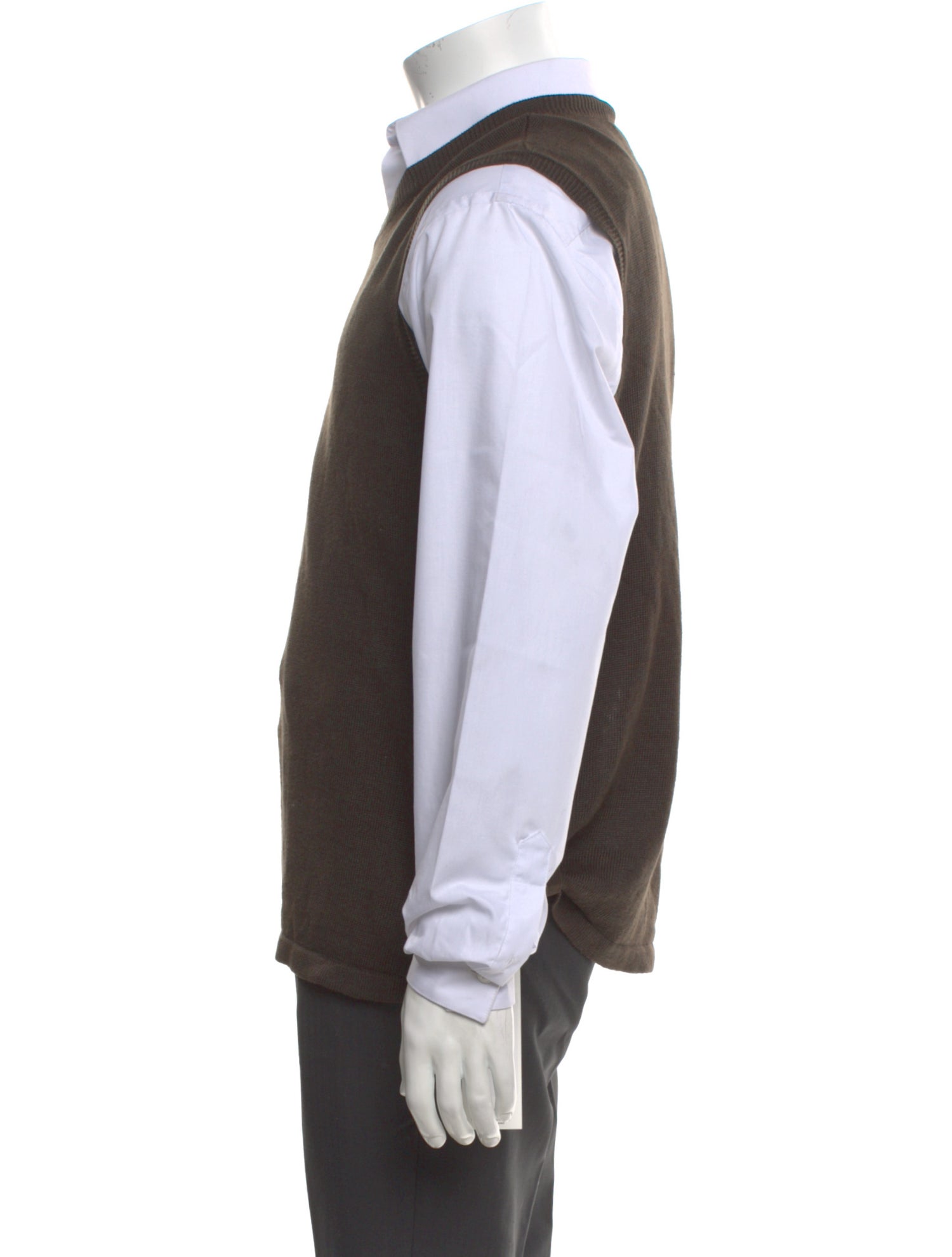 John Varvatos V-Neck Sleeveless Sweater Vest