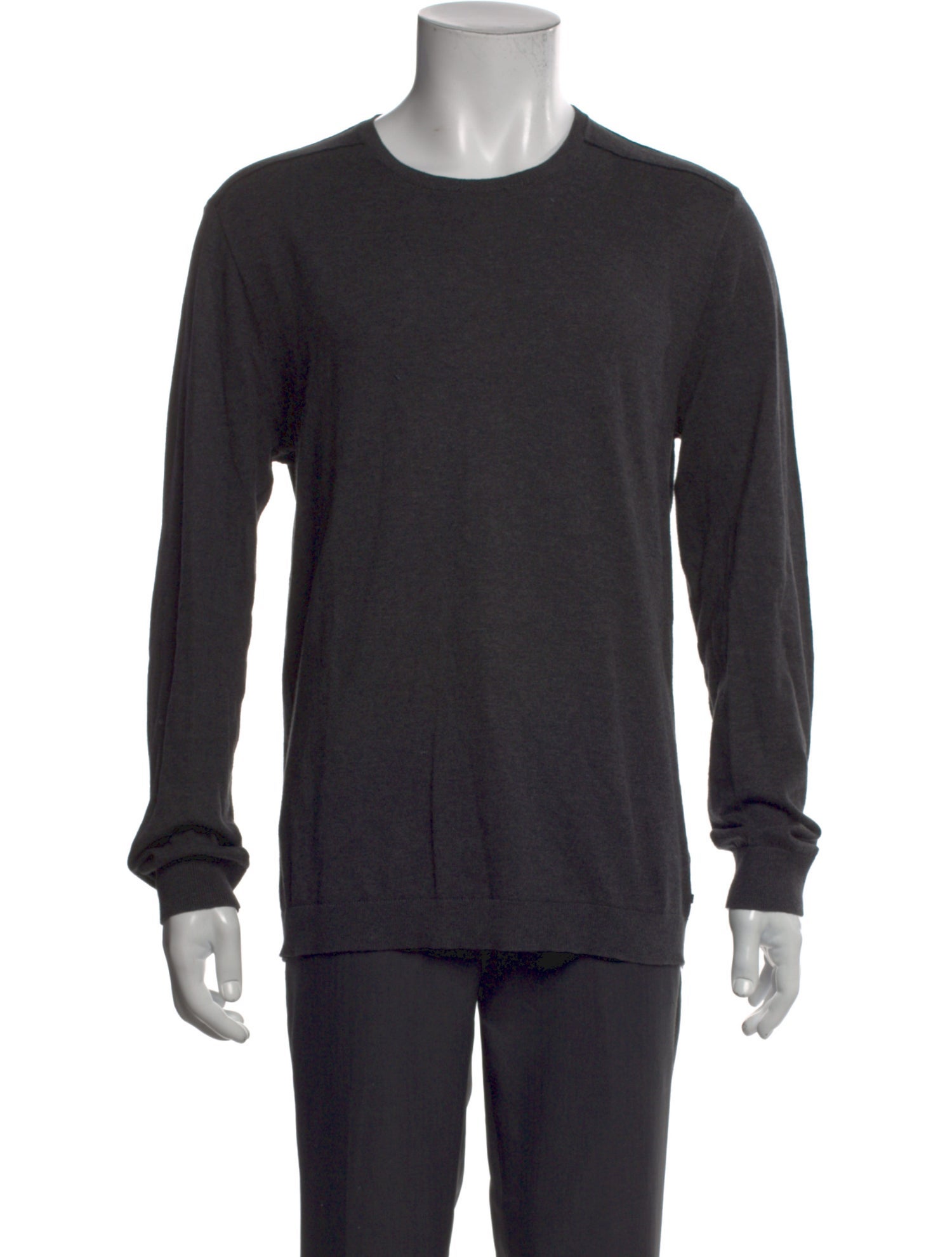 John Varvatos Crew Neck Long Sleeve Pullover