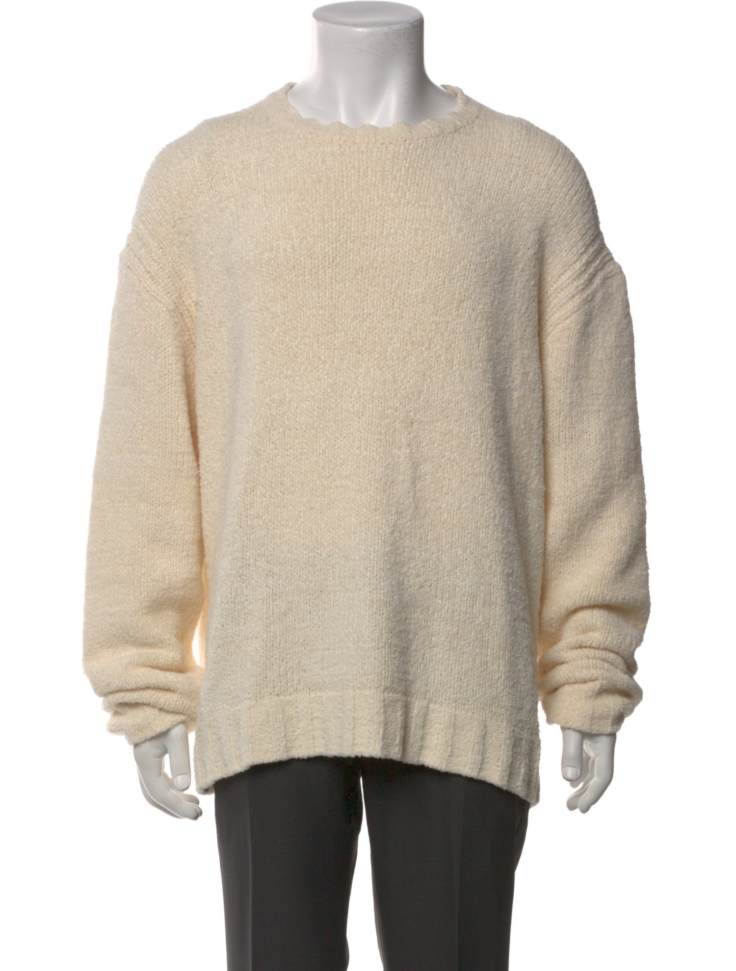John Varvatos Crew Neck Long Sleeve Pullover