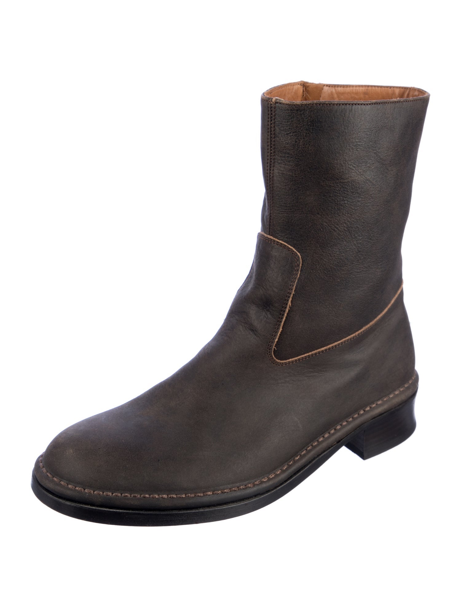 John Varvatos Leather Boots