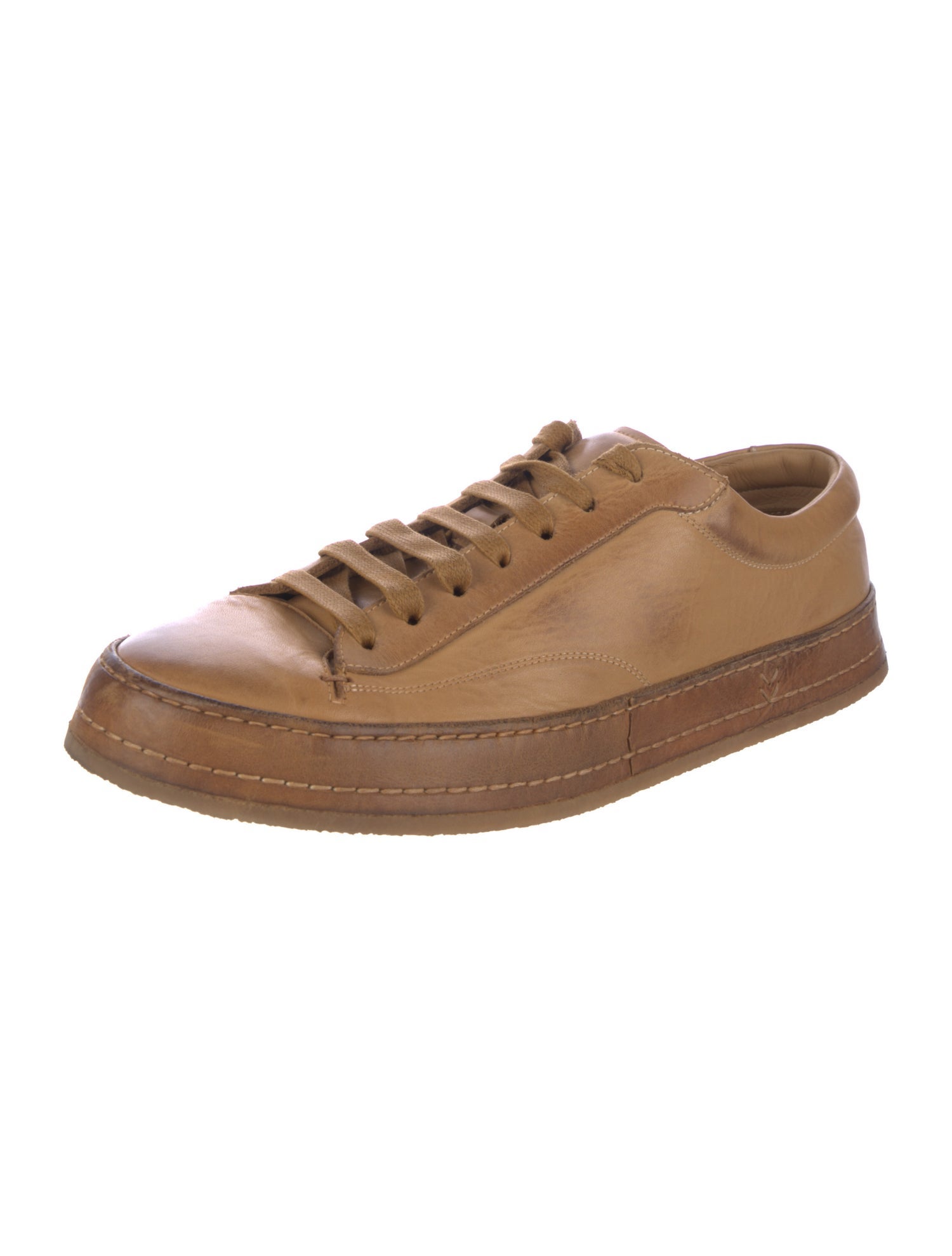 John Varvatos Leather Sneakers