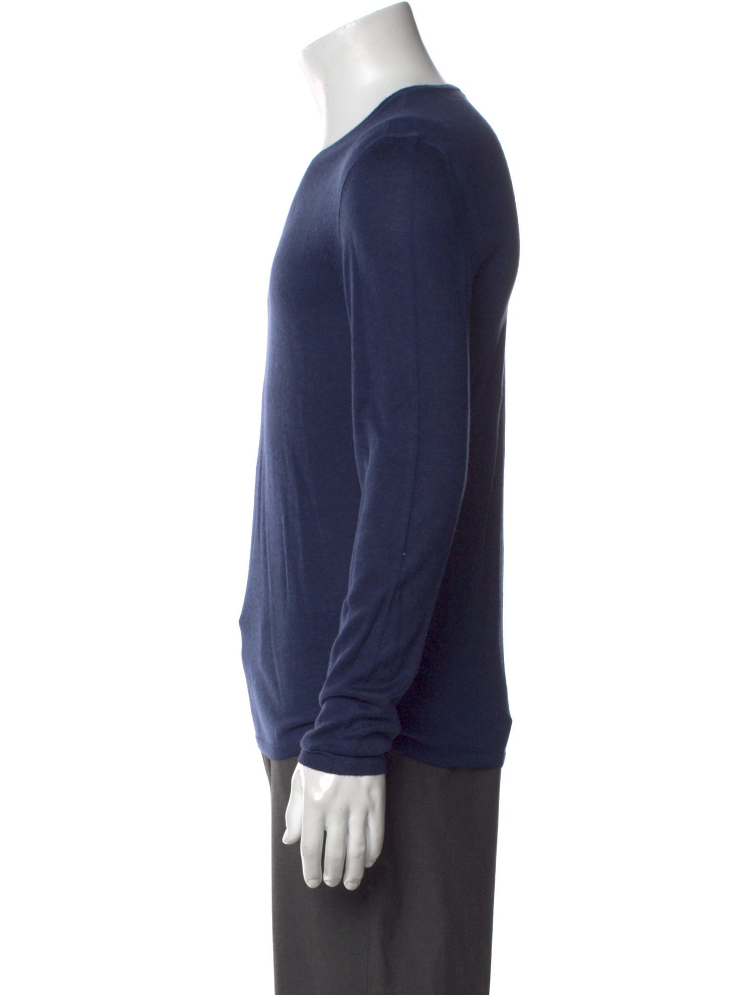 John Varvatos Crew Neck Long Sleeve Pullover