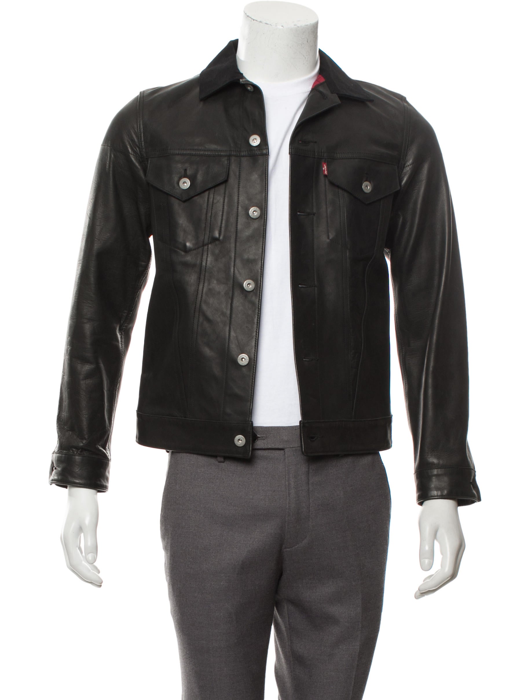 Junya Watanabe Comme des Garçons MAN x Levi's Leather Trucker