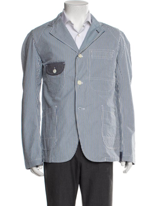 Junya Watanabe Comme des Garçons MAN Striped Trucker Jacket