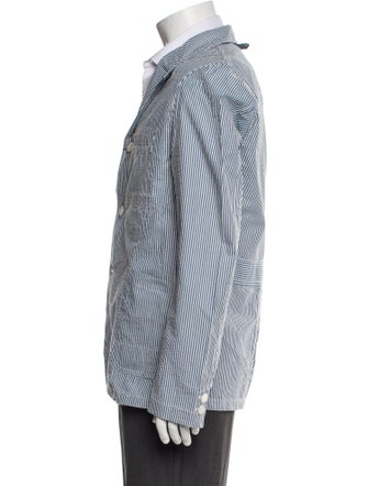 Junya Watanabe Comme des Garçons MAN Striped Trucker Jacket