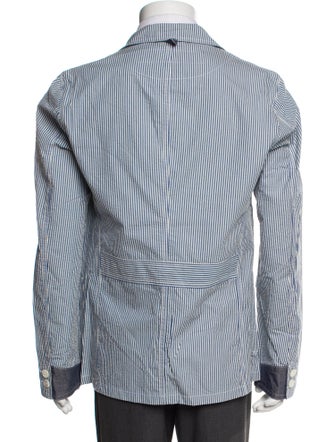 Junya Watanabe Comme des Garçons MAN Striped Trucker Jacket