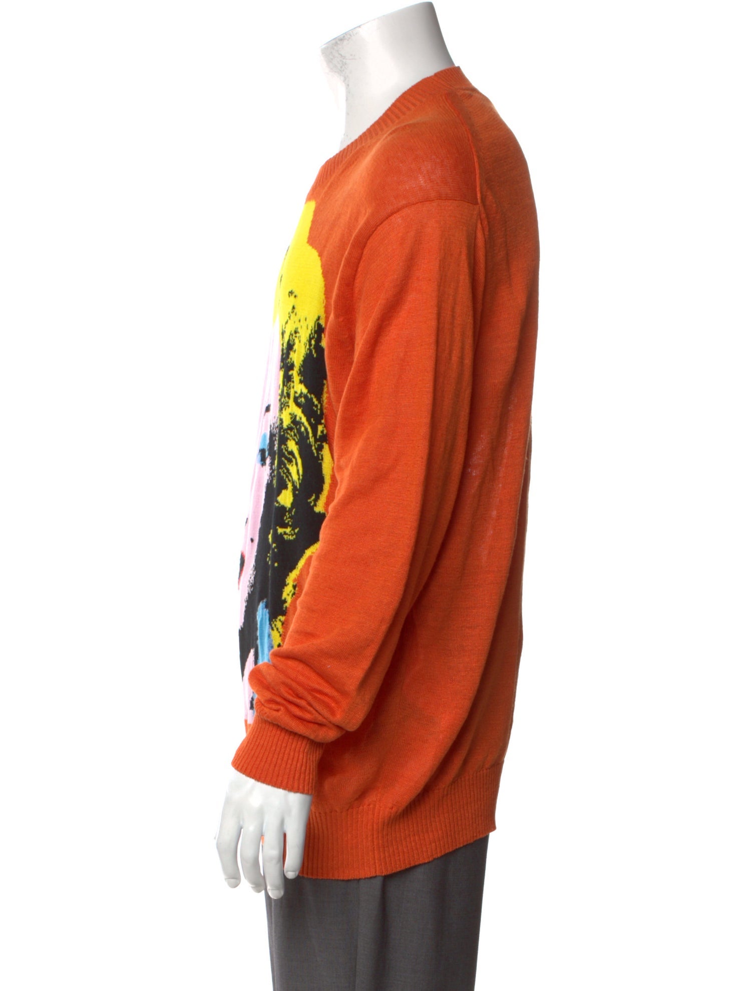 Junya Watanabe Comme des Garçons MAN Linen Graphic Print Pullover