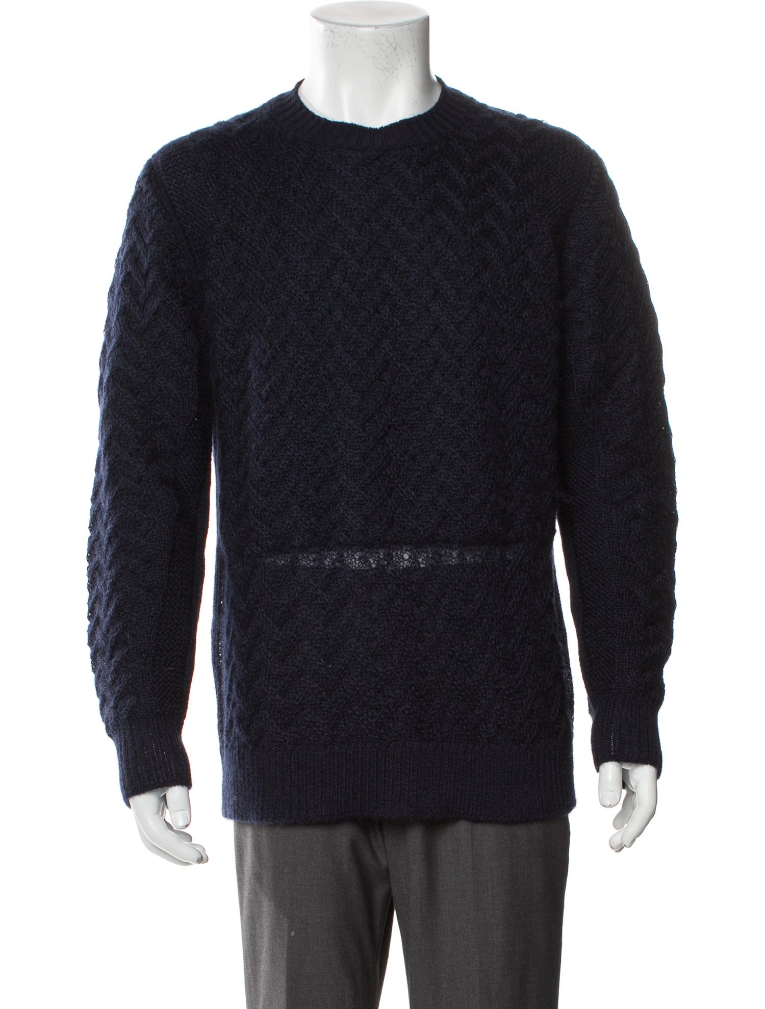 Junya Watanabe Comme des Garçons MAN Printed Crew Neck Pullover