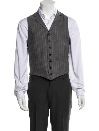 Junya Watanabe Comme des Garçons MAN Striped Suit Vest