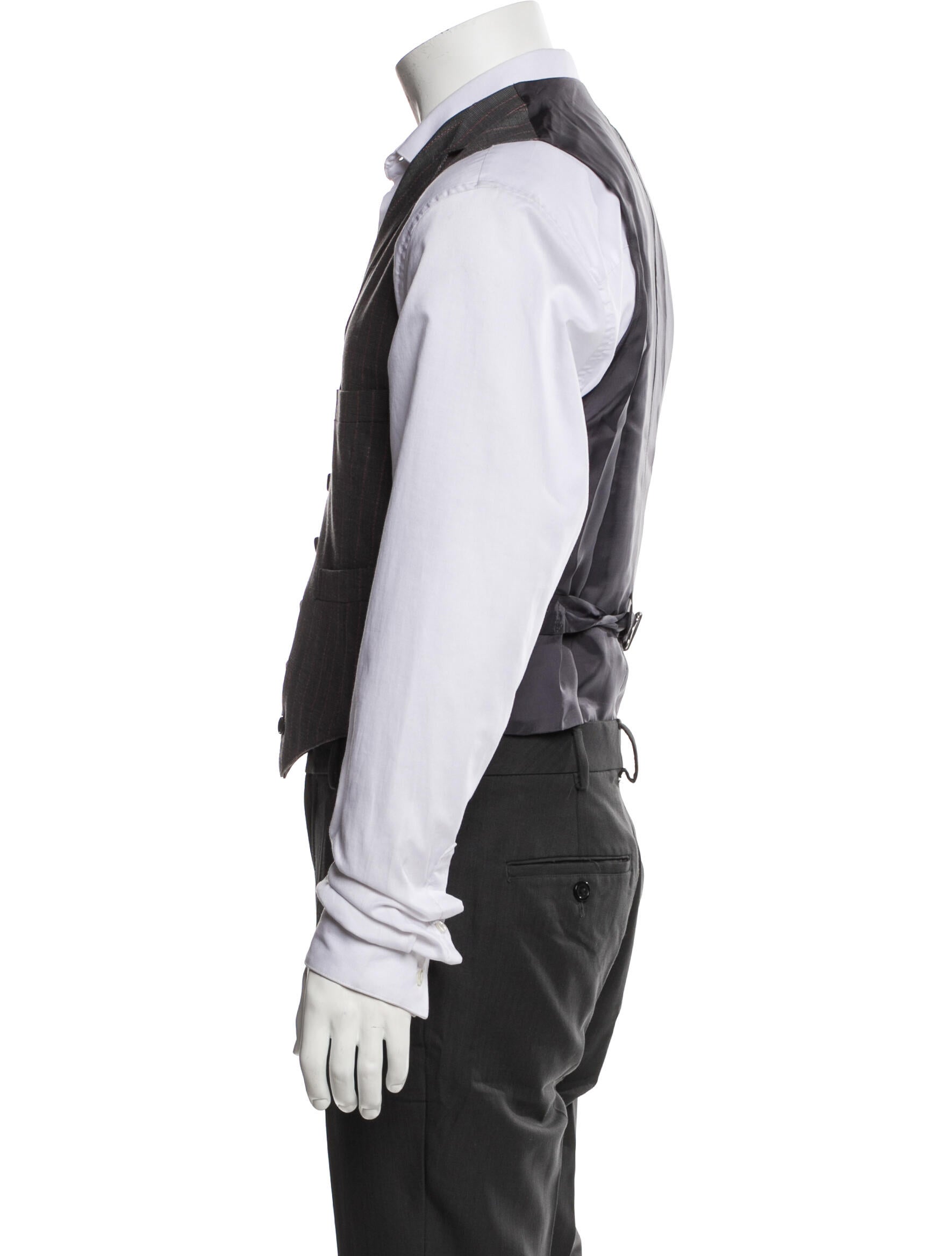 Junya Watanabe Comme des Garçons MAN Striped Suit Vest