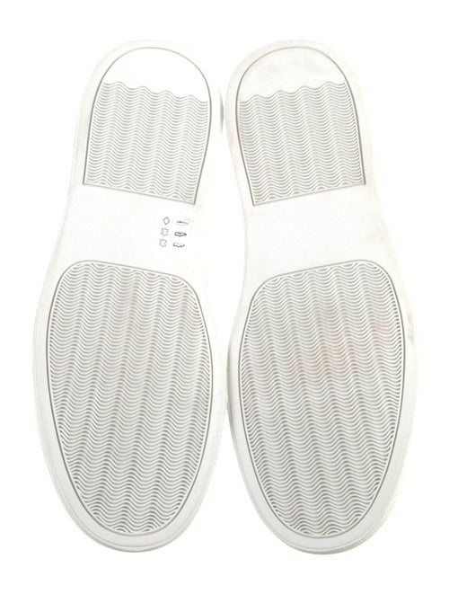 Junya Watanabe Comme des Garçons MAN Leather Colorblock Pattern Sneakers