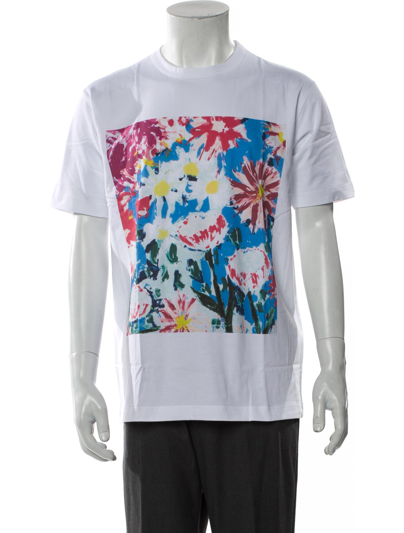 Junya Watanabe Comme des Garçons MAN Graphic Print Crew Neck T-Shirt w/ Tags
