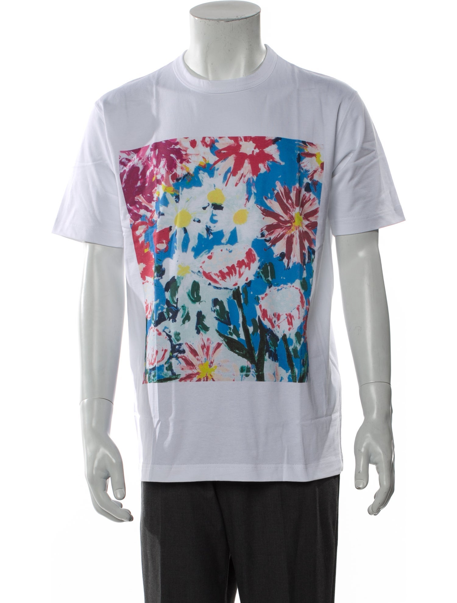 Junya Watanabe Comme des Garçons MAN Graphic Print Crew Neck T-Shirt w/ Tags