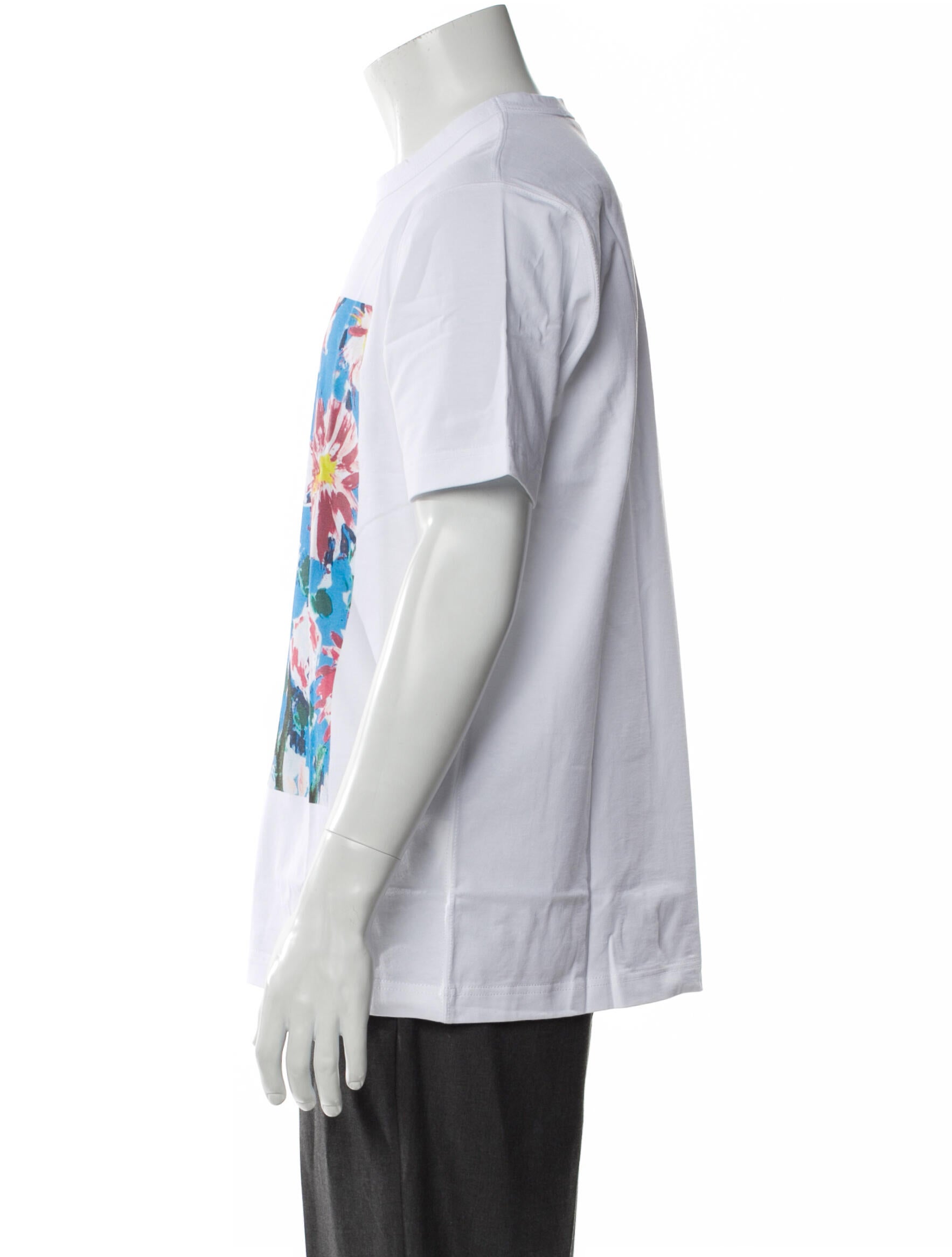 Junya Watanabe Comme des Garçons MAN Graphic Print Crew Neck T-Shirt w/ Tags