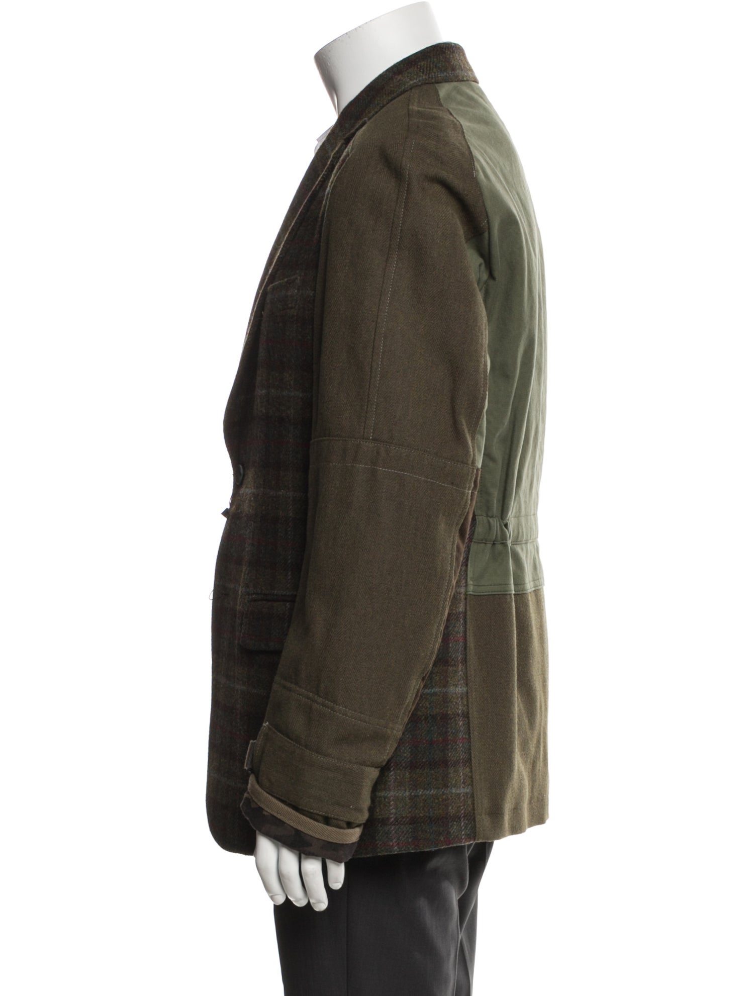 Junya Watanabe Comme des Garçons MAN Wool Plaid Print Blazer w/ Tags