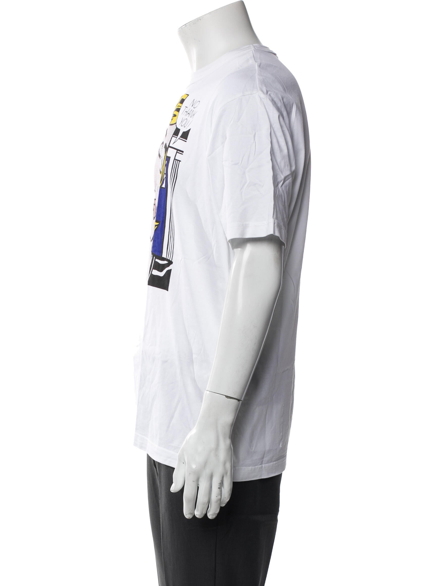 Junya Watanabe Comme des Garçons MAN Graphic Print Crew Neck T-Shirt