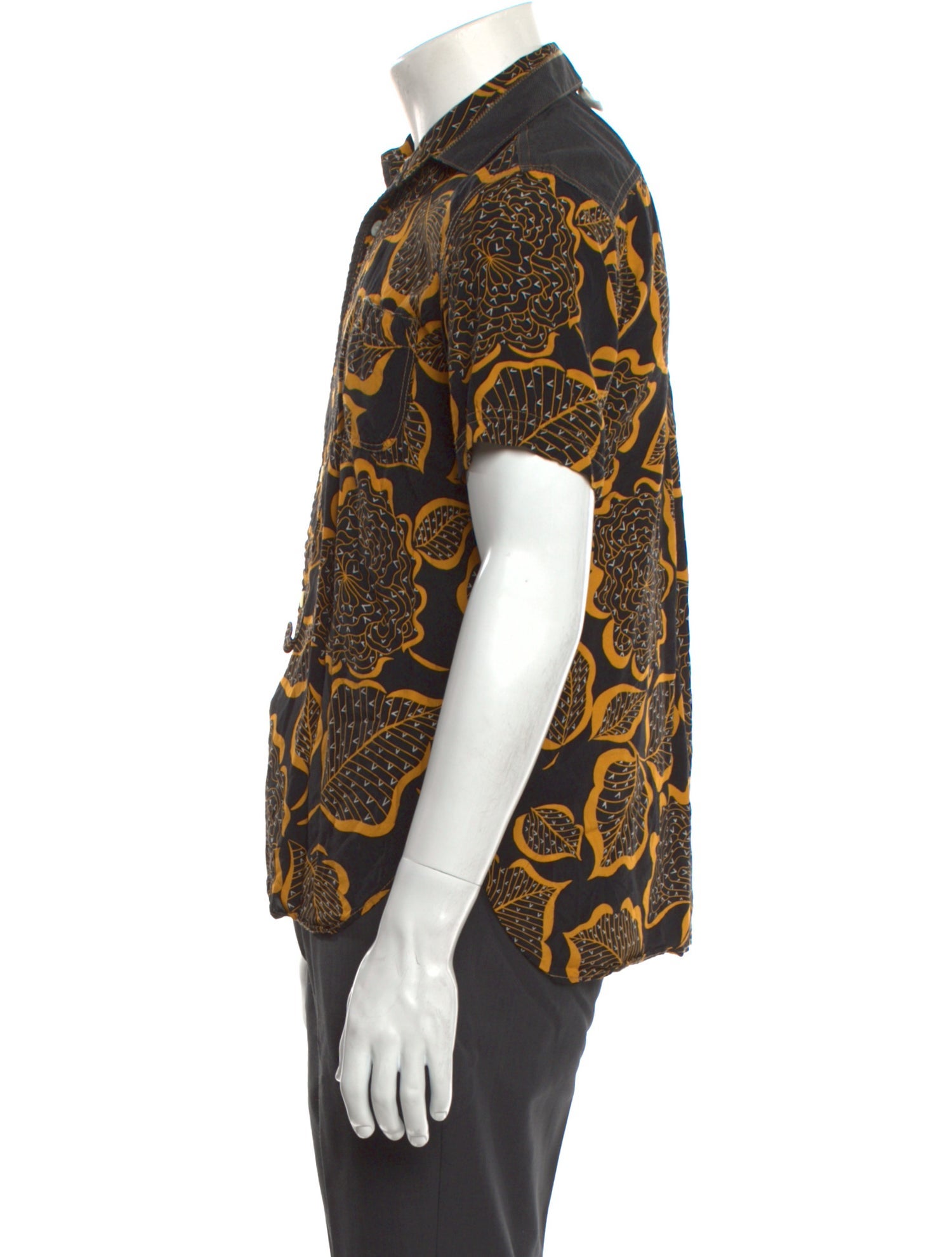 Junya Watanabe Comme des Garçons MAN Printed Short Sleeve Shirt