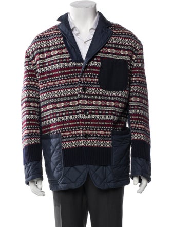 Junya Watanabe Comme des Garçons MAN Wool Printed Jacket