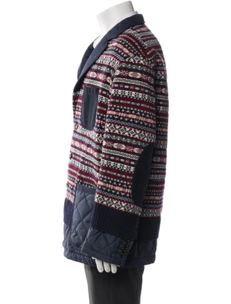 Junya Watanabe Comme des Garçons MAN Wool Printed Jacket