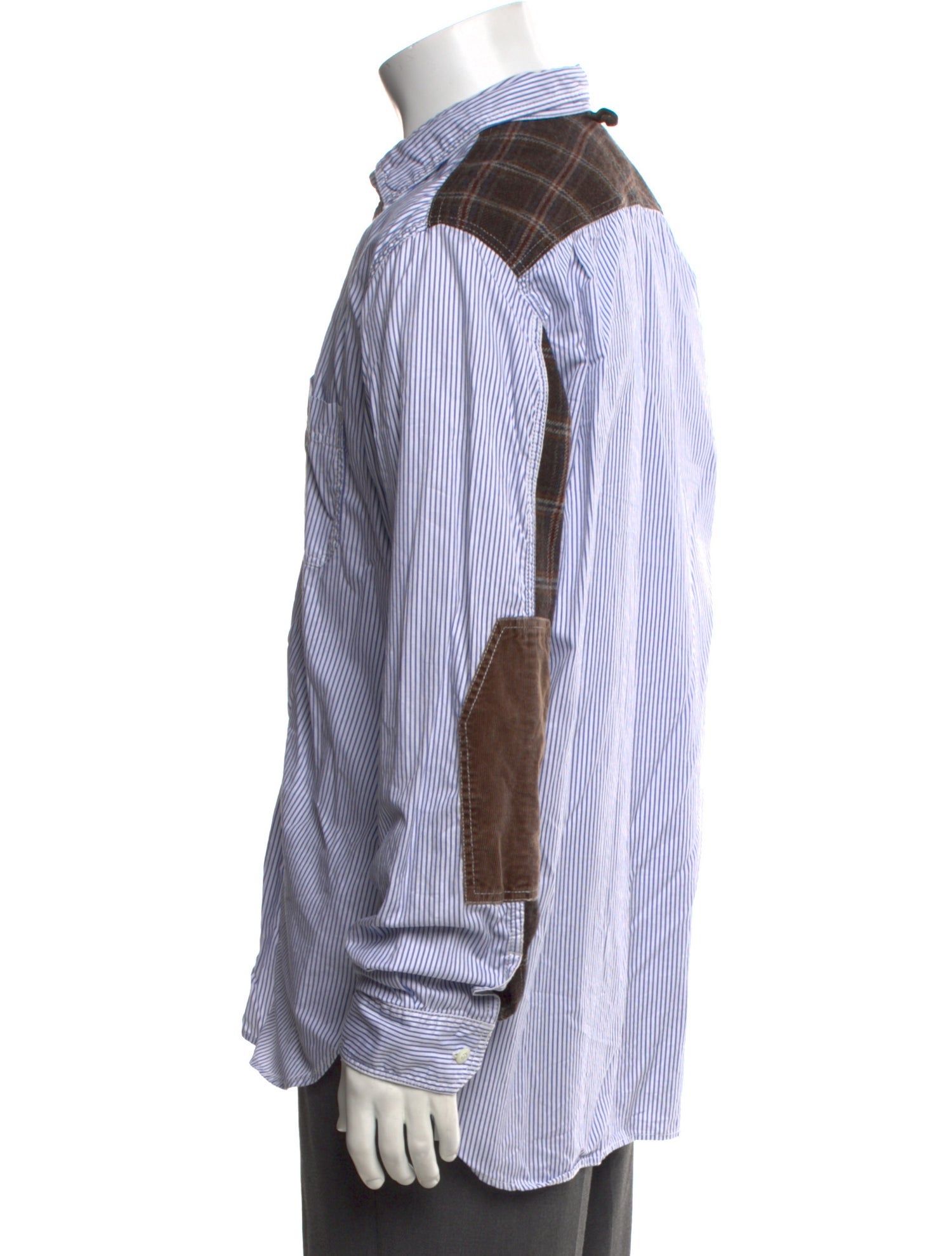 Junya Watanabe Comme des Garçons MAN Striped Long Sleeve Shirt