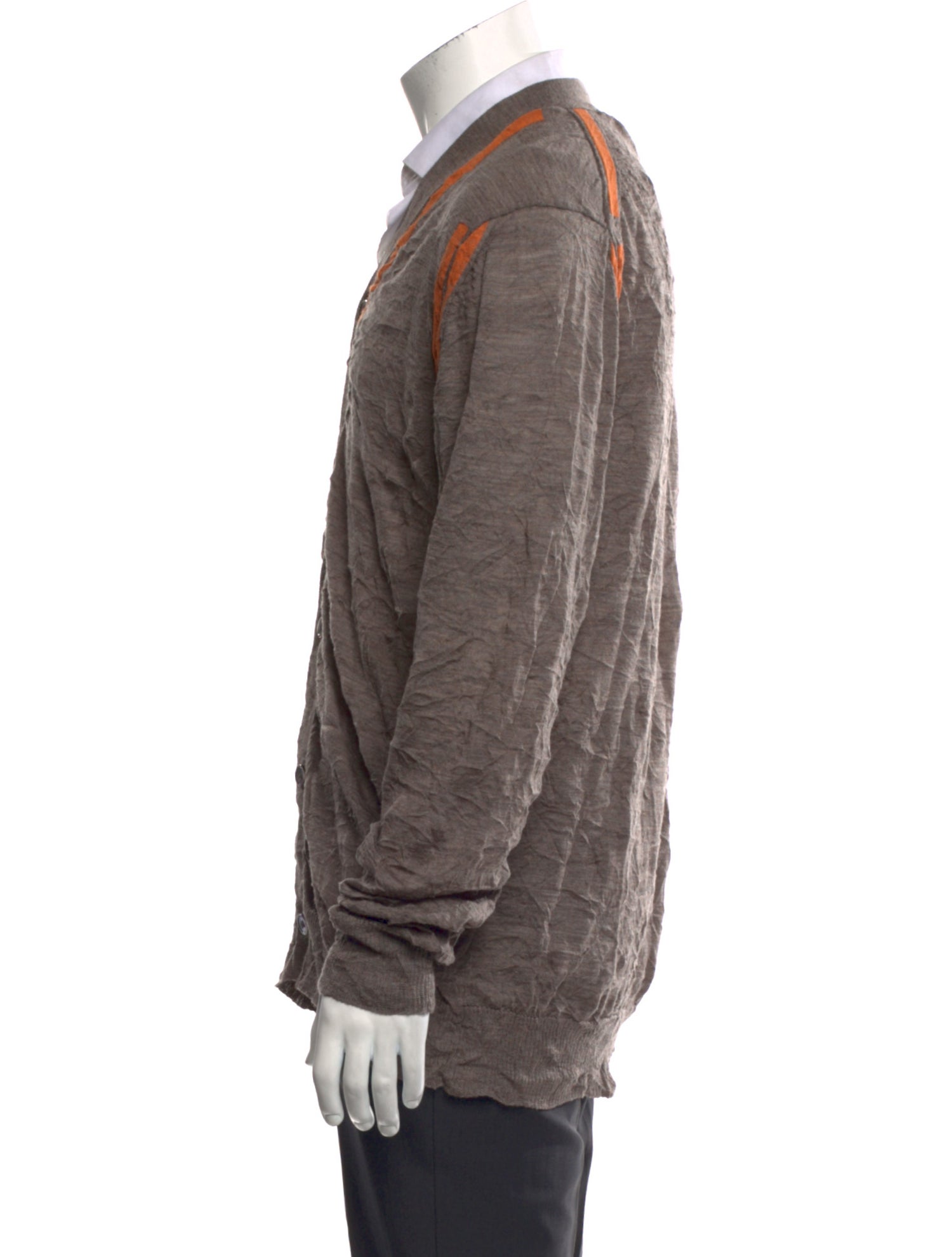 Junya Watanabe Comme des Garçons MAN Wool Striped Cardigan