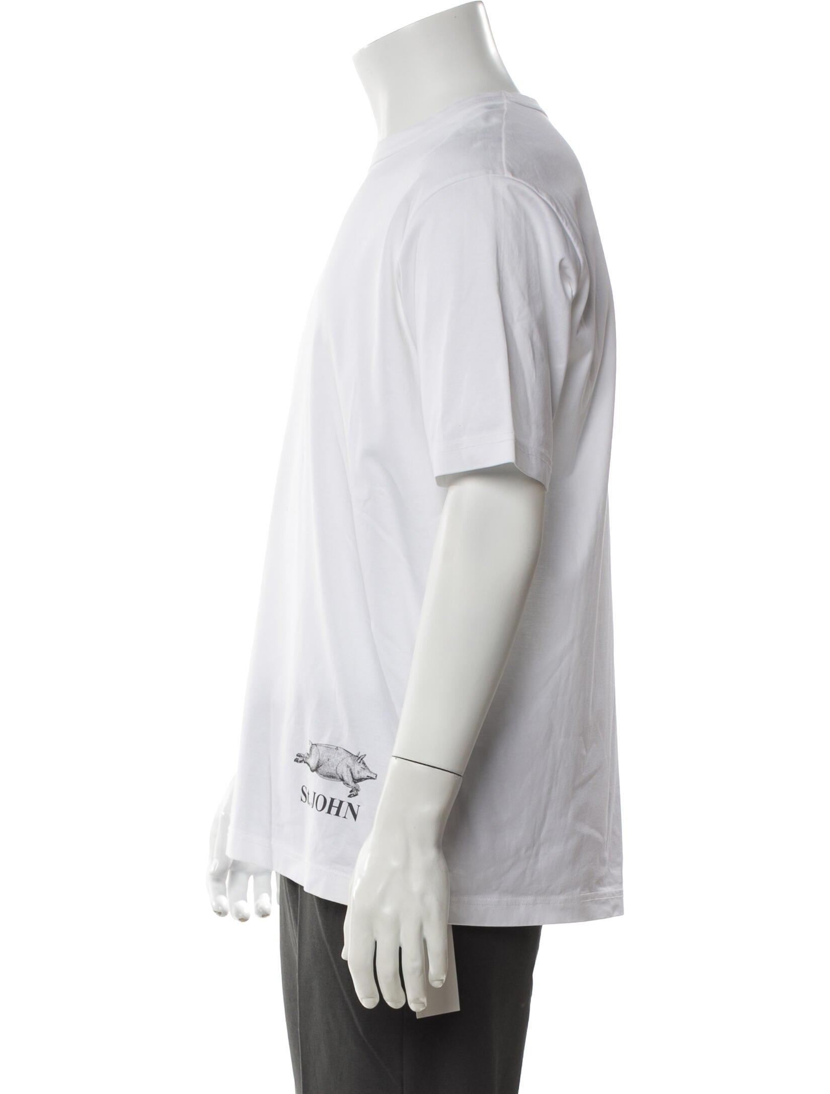 Junya Watanabe Comme des Garçons MAN Graphic Print Crew Neck T-Shirt