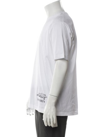 Junya Watanabe Comme des Garçons MAN Graphic Print Crew Neck T-Shirt