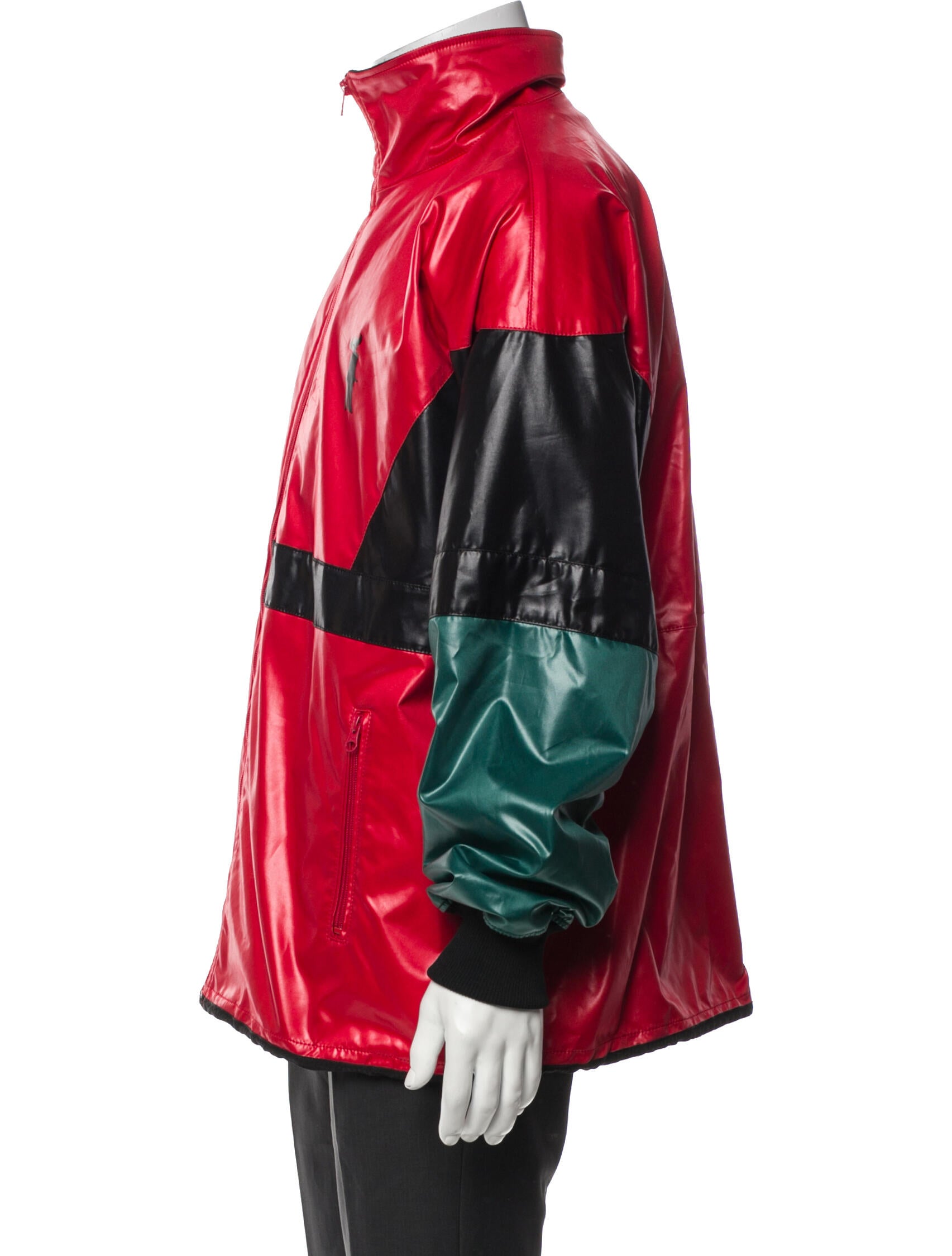Junya Watanabe Comme des Garçons MAN Colorblock Pattern Windbreaker w/ Tags