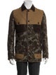 Junya Watanabe Comme des Garçons MAN Wool Camouflage Print Trucker Jacket