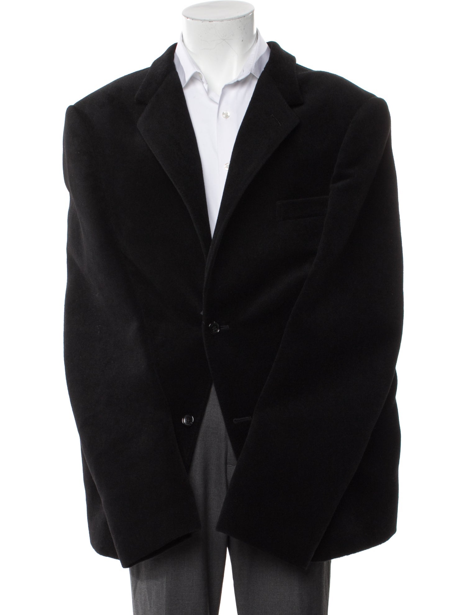 Junya Watanabe Comme des Garçons MAN Angora Peacoat w/ Tags