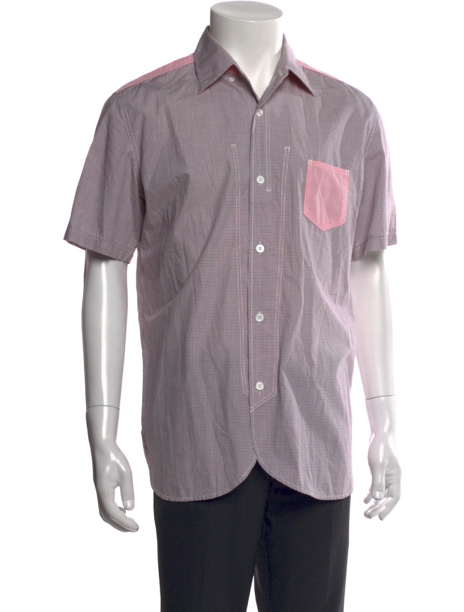 Junya Watanabe Comme des Garçons MAN Vintage Plaid Print Shirt