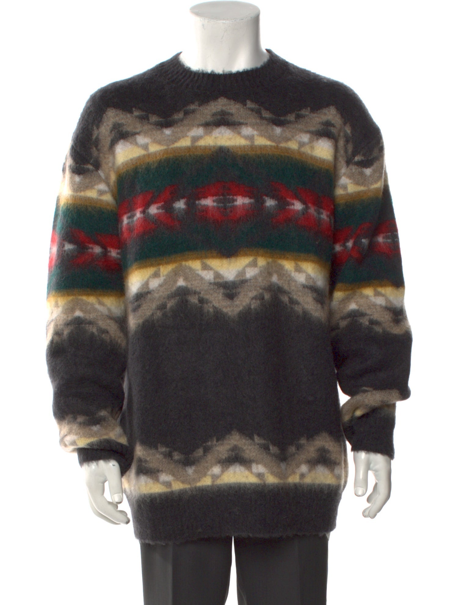 Junya Watanabe Comme des Garçons MAN Wool Printed Pullover
