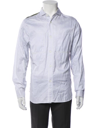 Junya Watanabe Comme des Garçons MAN Striped Long Sleeve Shirt