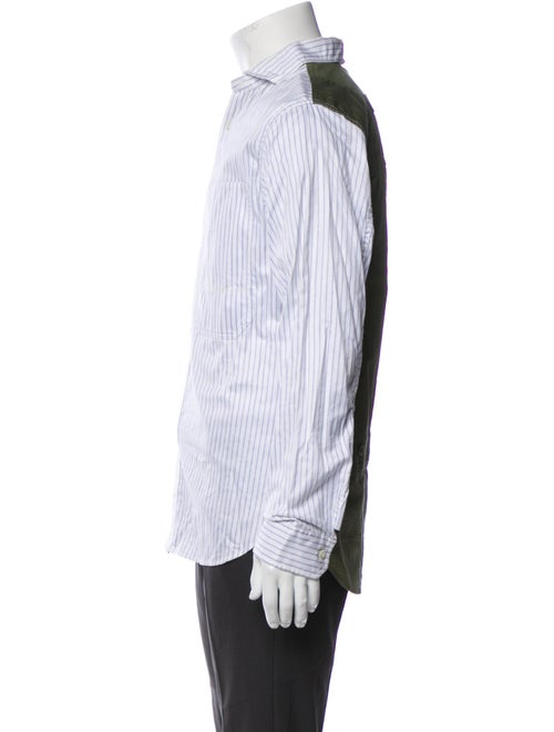 Junya Watanabe Comme des Garçons MAN Striped Long Sleeve Shirt