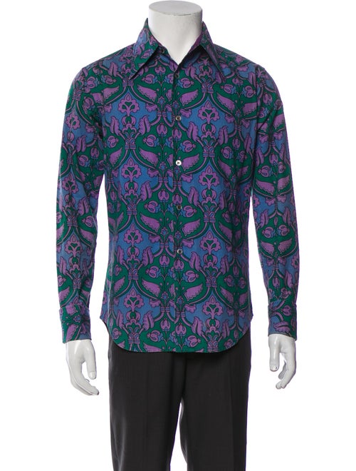 Junya Watanabe Comme des Garçons MAN Printed Long Sleeve Shirt
