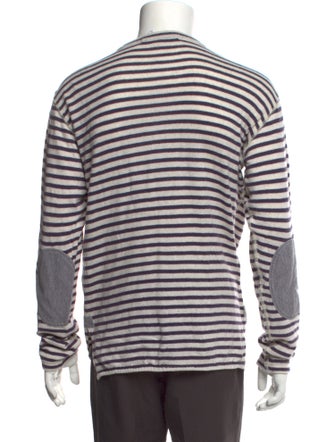Junya Watanabe Comme des Garçons MAN Striped Crew Neck T-Shirt